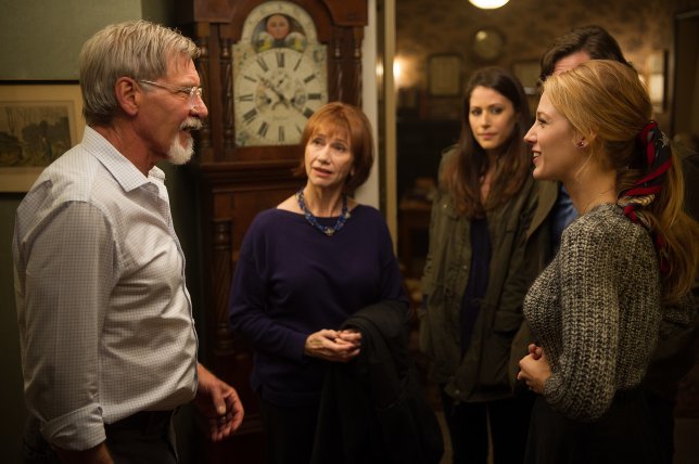 The Age of Adaline starring Blake Lively, Ellen Burstyn, and Harrison Ford.