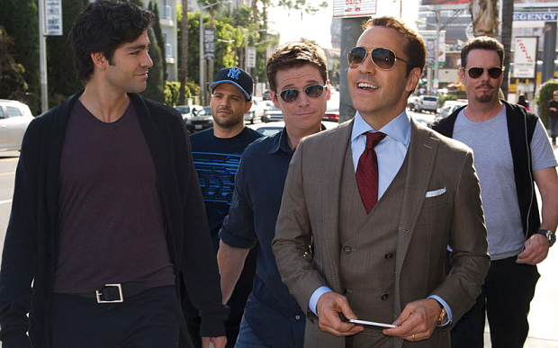 Entourage starring Adrian Grenier, Jerry Ferrara, Kevin Connolly, Jeremy Piven, and Kevin Dillon.